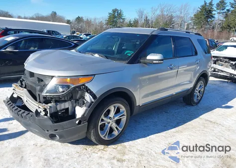 2013 Ford Explorer Limited из США, поврежденный, VIN 1FM5K8F81DGA81868